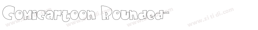 Comicartoon Rounded字体转换 Comicartoon Rounded字体转换